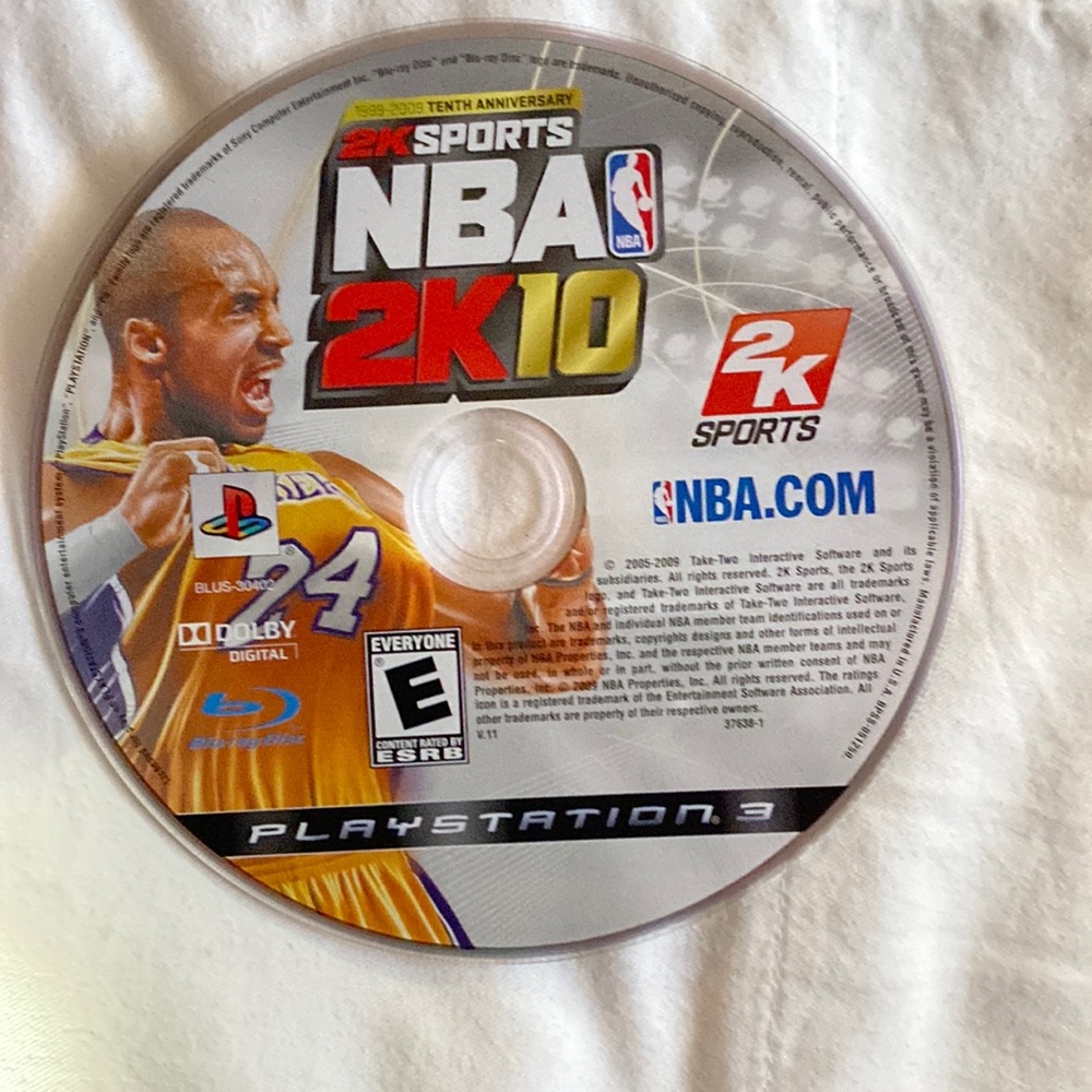 2K Sports 2 K10 NBA.com PlayStation 3